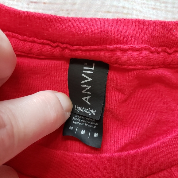 Anvil Enjoy Bacon Short Sleeve T-Shirt M - Picture 3 of 8